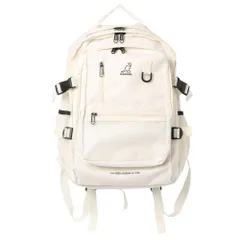 Color:オフホワイト [カンゴール] サイドベルト BIGポケット リュック バックパック オフ KGSA-BG0197 (オフホワイト)