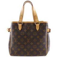 【LOUIS VUITTON】ルイ・ヴィトン バティニョール M51156 モノグラムキャンバス 茶 VI2098 レディース ハンドバッグ