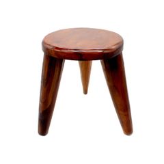 木製ミニチェア 茶色 高さ32cm チーク アンティーク バリ アジアン 椅子