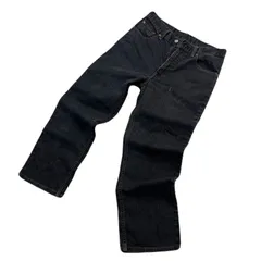 リーバイス LEVI'S 533 ジーンズ メンズ W31 ブラック 【 動きやすい伸縮性 】 ストレッチ リペア有り LEVIS ●Ja8499