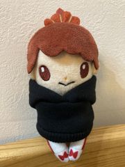 ちょっこりさん ハンドメイドパーカー 黒