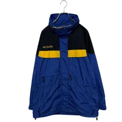 【Columbia】 白タグ ワンポイントロゴ刺繍マウンテンパーカーS-2807