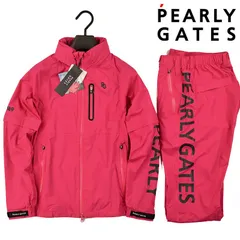 PEARLY GATES - パーリーゲイツ フード付き 4WAY レインコート 0 ピンク レディース PG is PG キャディバッグ (46インチ対応) (UNISEX) | PEARLY