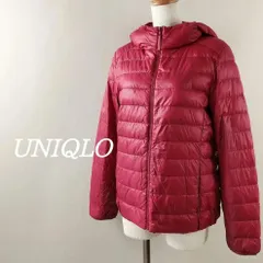 ユニクロUNIQLOウルトラライトダウンパーカーピンクLアウトドア登山