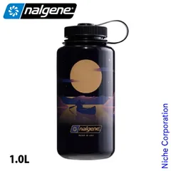 【新品】 ナルゲン  広口1.0L トライタン リニュー ランドスケープ 91628 アウトドア キャンプ ボトル ムーンセット 2025 限定 水筒 月 ウォーターボトル