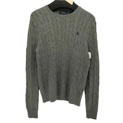 ポロラルフローレン POLO RALPH LAUREN ポニー刺繍 プルオーバー ケーブルニット メンズ  S/P