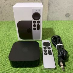 (D0833) Apple TV 4K(第3世代)Wi-Fi + Ethernet /Model A2843/容量:128ギガバイト/HDMI 2.1/リモコン付き