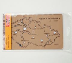 コヒノール　KOH-I-NOOR社製　【チェコ】チェコの地図テンプレート