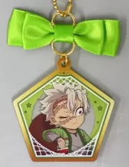 【中古】キーホルダー 不死川実弥 「鬼滅の刃×ufotable Cafe/マチ★アソビCAFE クリスマス2023イベント ランダムオーナメントチャームB」