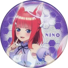【中古】バッジ・ピンズ [単品] 中野二乃 グリッター缶バッジ 「五等分の花嫁∽×ドン・キホーテ 推し袋 中野二乃セット」