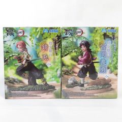 중고 미개봉품 XrossLink 귀멸의 칼날 어린 시절의 토미오카 요시바타/녹토 2체 세트 SEGA/세가 피규어 pr00844