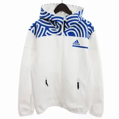 アディダス adidas × HIROKO TAKAHASHI TOKYO PACK Z.N.E. HOODIE パーカー フーディー スウェット プリント ホワイト 白 L ■SM3