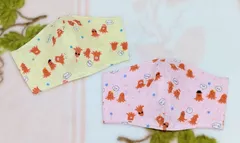 ハンドメイド♡タコさんウィンナーの立体ガーゼマスク♡お得な2色セット！