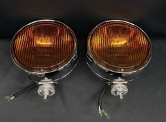 IPF フォグランプ 200π 2個セット 硝子レンズ メッキ24V 送料無料