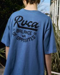 2025春夏 新品【RVCA/ルーカ/ルカ】SCRIPT SEALED SS Tシャツ VNY メンズ BF041254