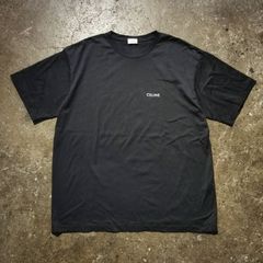 CELINE ルーズTシャツ / コットンジャージー XL セリーヌ ロゴ