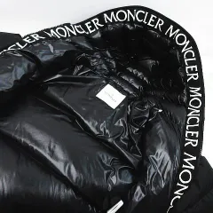美品 MONCLER モンクレール  21AW モンクラー ナイロン ダウンジャケット MONTCLA GIUBBOTTO ブラック メンズ 0 G20911A00144 C0300 ハンガーおまけ付き ★2882 M00055-0610①