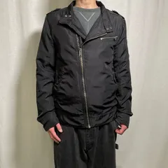 00年代～ Calvin Klein Jeans CK カルバンクライン ナイロンライダースジャケット メンズM 