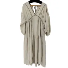 エトレトウキョウ ETRE TOKYO リネンボリュームマキシドレス レディース FREE 