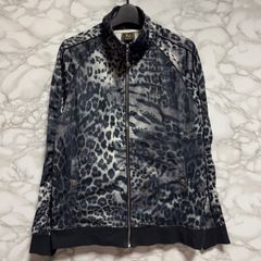 トレンド【Roen ロエン  【商品名】レオパード ロゴ 刺繍 スカル / ジャージ トラックジャケット / ジャケット ブルゾン