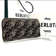 Berluti 長財布 カリグラフィ ラウンドファスナー - メルカリ