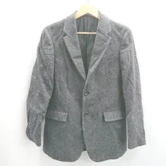 ◇ ⊇ UNIQLO ユニクロ フロントポケット２つ 長袖 ジャケット サイズ SS グレー系 メンズ E  【1412090066641】