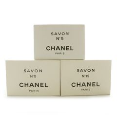 샤넬 CHANEL 사본 SAVON 비누 비누 비누 NO.5 × 2 개 NO. 19 × 1 개 세트 화이트 화이트 / MP GY18