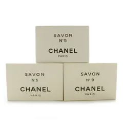 シャネル CHANEL サヴォン SAVON 石鹸 石けん ソープ NO.5 ×2個  NO.19×1個セット 白 ホワイト /MP ■GY18