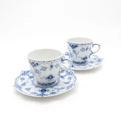 美品 ROYAL COPENHAGEN ロイヤルコペンハーゲン ブルーフルーテッド 