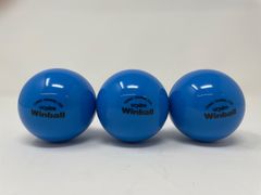 中古品　WINBALL ウインボール ブルー３個セット　UCHIDA 120ｇ　キズあり