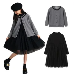 【在庫処分】スーツ フォーマル ボレロ+ワンピース 女の子 2点セット 上品 卒園式 子供服 通学 入学式 通園 ピアノ 子供 発表会 結婚式 [VIISEN] 七五三 110-165cm