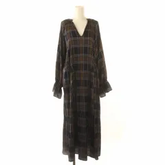 【最終値下げ】emmi atelier （エミアトリエ）ワンピース　チェック柄 emmi atelier - emmi バックオープン ワンピース チェック柄の