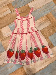 シャーリーテンプル　イチゴ　ワンピース