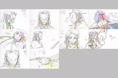 【中古】ポストカード 錆兎 展示原画ポストカード10枚セット 「鬼滅の刃 キャラクター絵巻カフェ in ufotable Cafe 第ニ期」