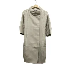 CELINE(セリーヌ) コート サイズ34 S レディース美品  - ライトグレー 七分袖/春/秋