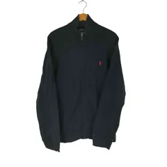 ポロバイラルフローレン Polo by RALPH LAUREN 90S-00S スモールポニー刺繍 ハーフジップスウェット メンズ import：M 