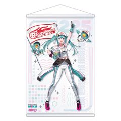 未開封品 初音ミク レーシングミク B2 タペストリー ライザ トリダモノ