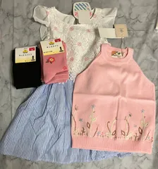 ガヤガール ワンピース 110　他　女の子　子供服4点セット