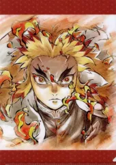 【中古】クリアファイル 煉獄杏寿郎(炎) 特別放送 提供イラスト A4クリアファイル 「鬼滅の刃 無限列車編」