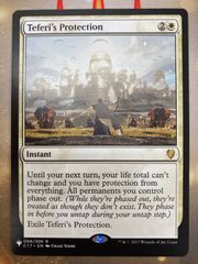 MTG  テフェリーの防御　英語