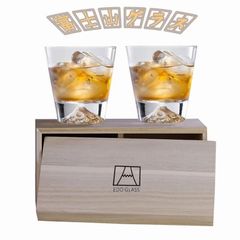 ウイスキー グラス 2個セット 富士山グラス 270ml ロックグラス ギフト アルコールグラス ペアグラス おしゃれ 日本酒 お土産 還暦祝い 結婚 #4muVN2#