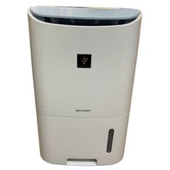 シャープ SHARP コンプレッサー式除湿機 プラズマクラスター搭載 ホワイト CV-H71-W 家電 除湿機 衣類乾燥 衣類消臭 梅雨 中古 W４