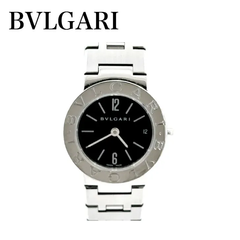 【中古美品】 BVLGARI ブルガリ BB23SS ブラック文字盤 レディース クォーツ 23mm