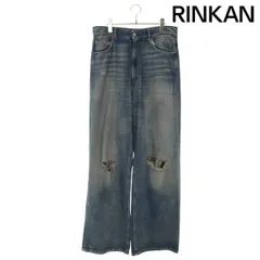 23SS 【エムエムシックス】バギーデニムパンツ 26 ハイウエストデニム 23SS 【エムエムシックス】バギーデニムパンツ 26 ハイウエスト