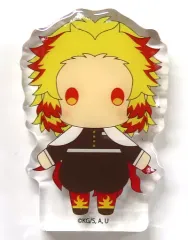 【中古】アクリルスタンド・アクリルパネル 煉獄杏寿郎 「鬼滅の刃 ポップアップショップ ～絆の軌跡～ ゆらふわアート ランダムアクリルブロック vol.2」