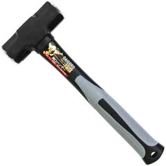 【在庫セール】大五郎 黒 両口ハンマー 近与(KONYO) グラスファイバー柄 12315 2ポンド (0.9kg)