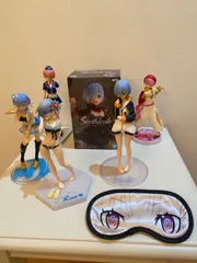 Re:ゼロ  フィギュア ５体 (訳あり1体おまけ)