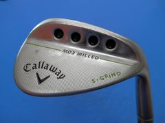 ウェッジ 即決 Ｔ００ キャロウェイ ＭＤ３ ミルド Ｓグラインド クロムメッキ　オリジナルスチール　５２-１０Ｓ[3525]即発送