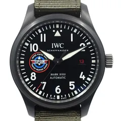 【栄】IWC 腕時計 パイロット・ウォッチ マークXVIII トップガン 自動巻 41mm BK支 セラミック/チタン 男性 保証書 箱のサムネイル