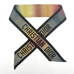 【希少柄】ディオール　レディース　ミッツァ　スカーフ　バンダナ　シルク　DIOR